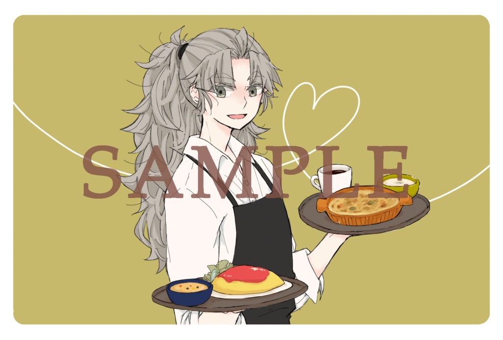 五年生×Cafe ポストカード