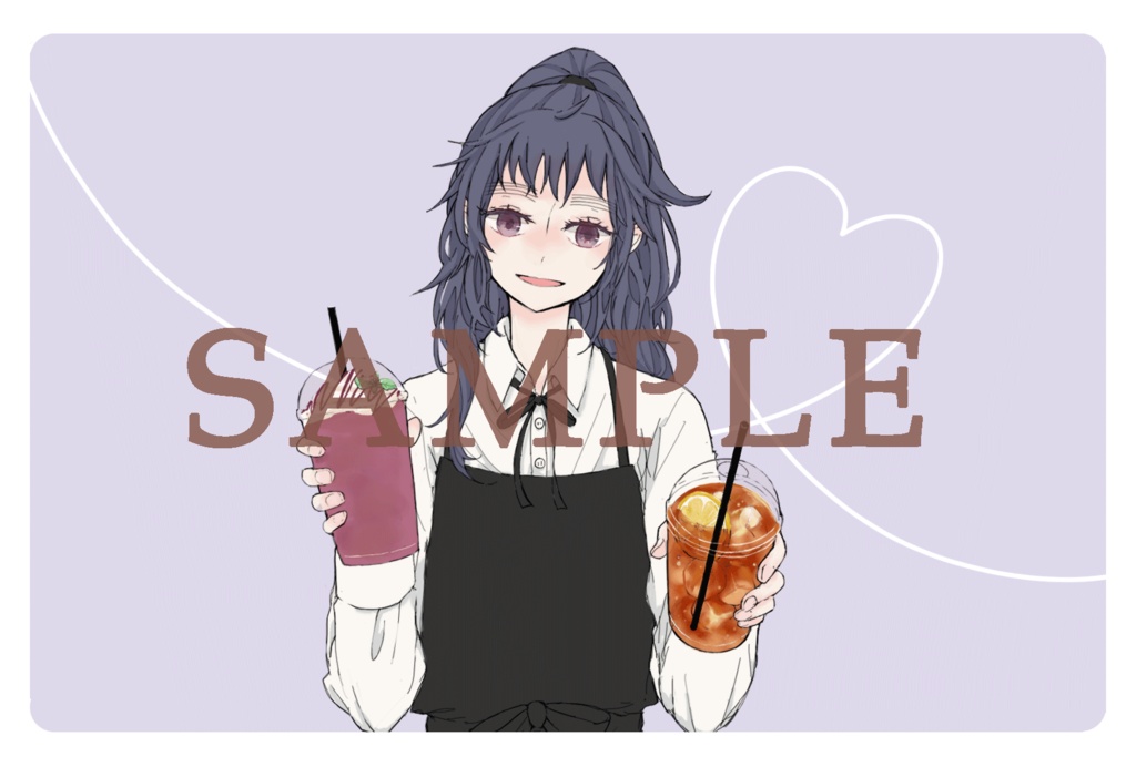 五年生×Cafe ポストカード
