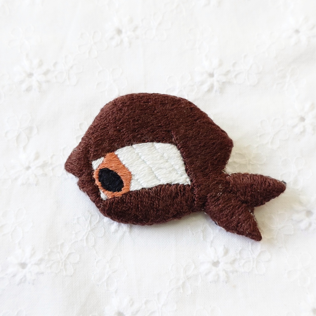 雑渡刺繍バッジ