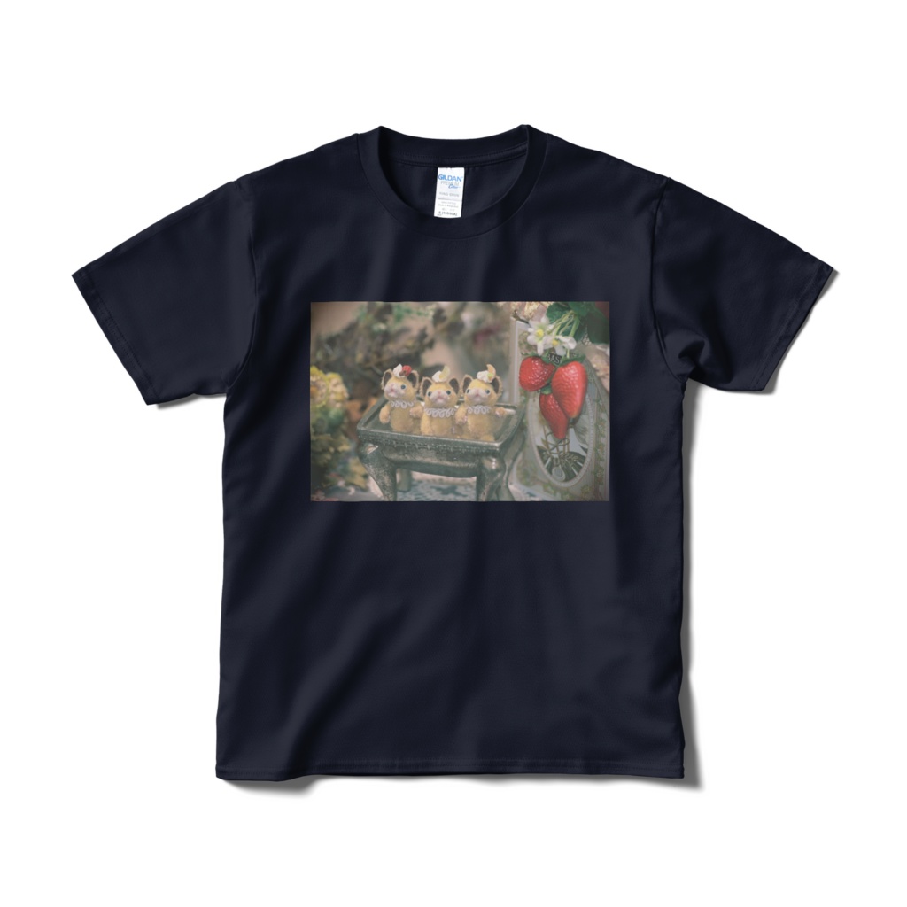 プリンアラモードの猫ちゃんTシャツ