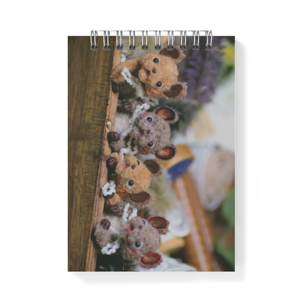 仲良しエゾリスちゃんメモ帳