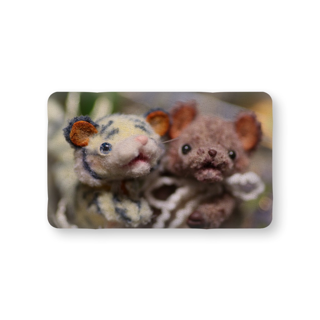 トラちゃんとリスちゃんのむぎゅむぎゅクッション