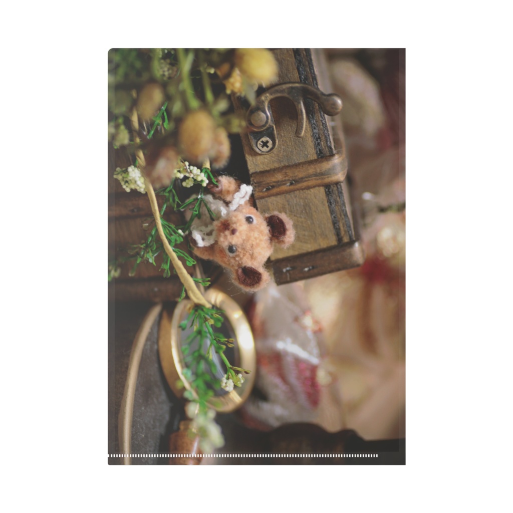 エゾリスクリアファイル