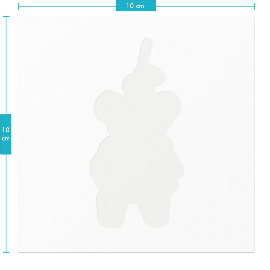 りんご飴のネズミちゃん(レッド)ステッカー