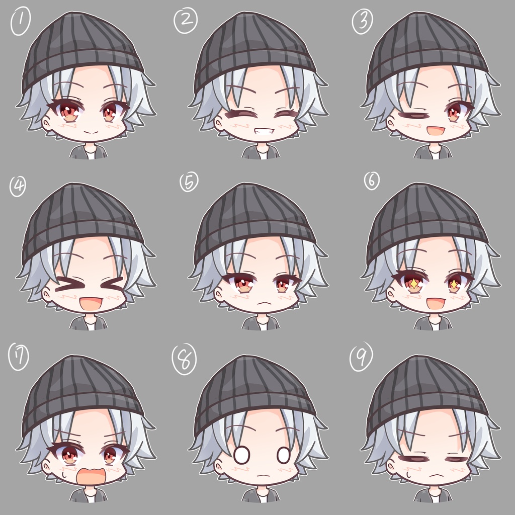 ミカゲ 缶バッジ (衣装1)