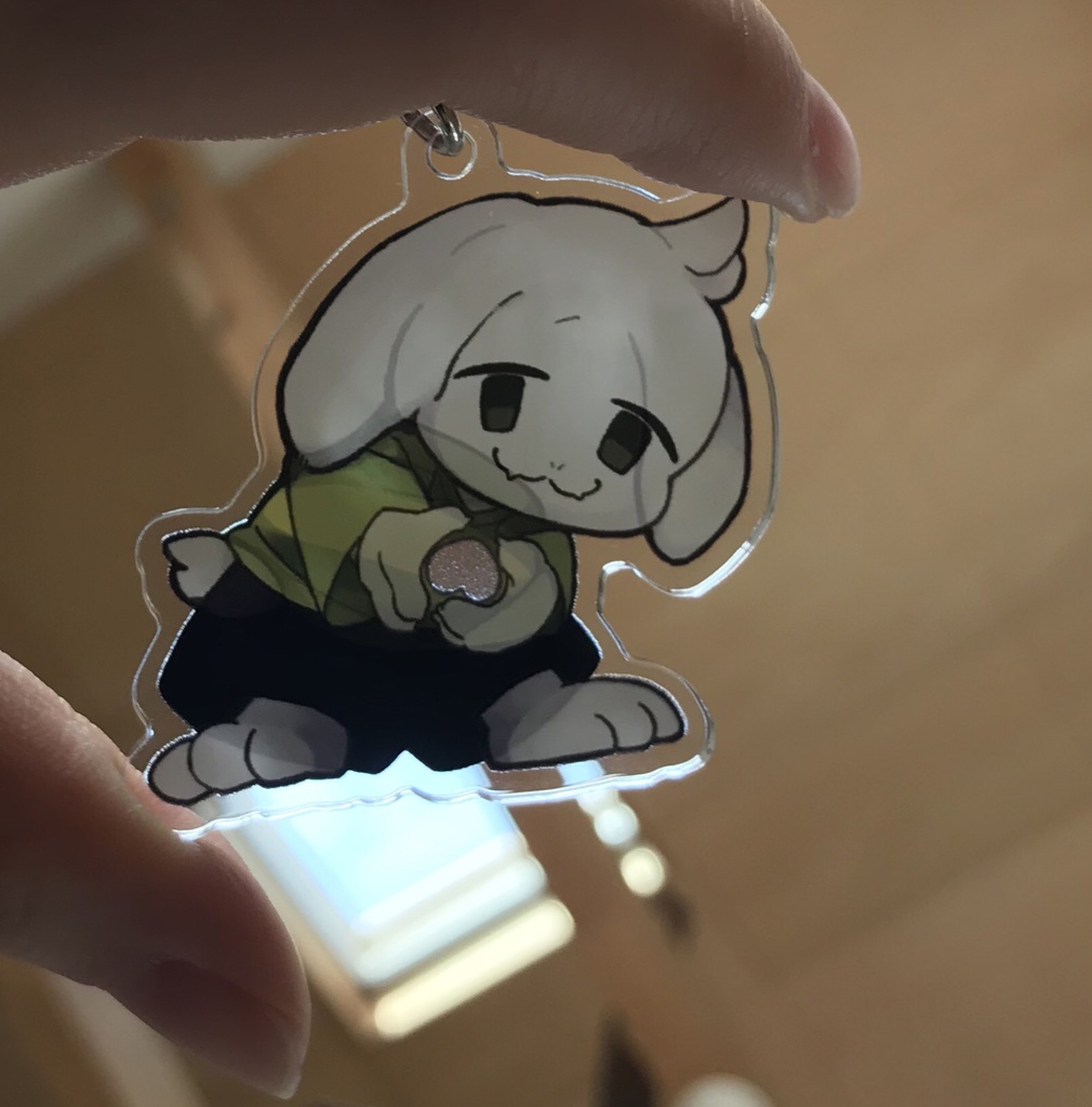 UNDERTALEソウルメイトアクキー