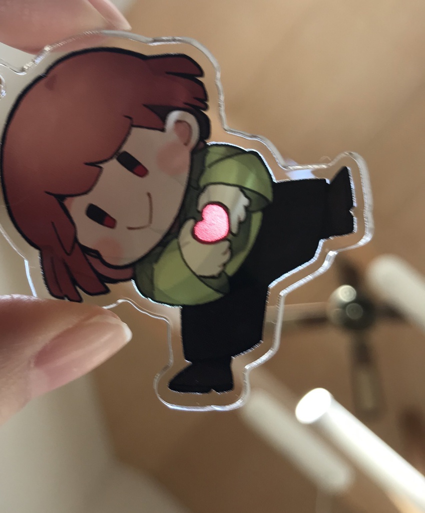 UNDERTALEソウルメイトアクキー