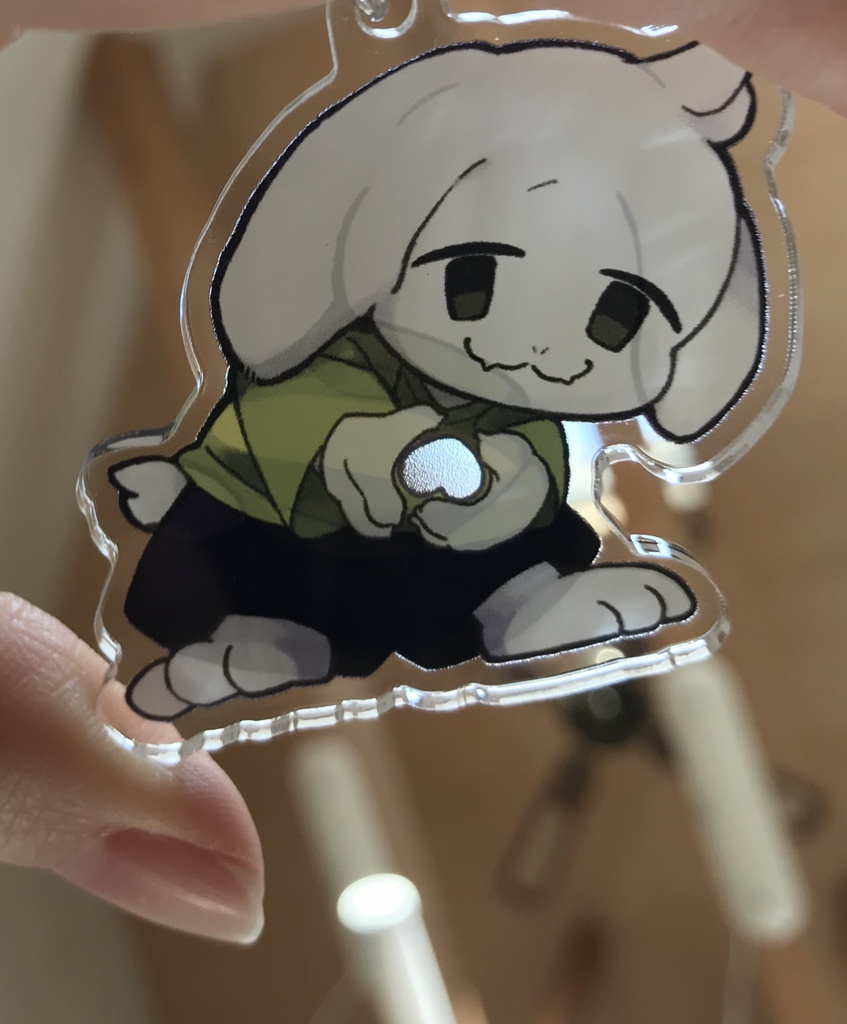 UNDERTALEソウルメイトアクキー