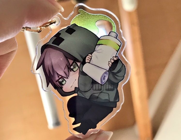 wrwrd!絵の具キーホルダー