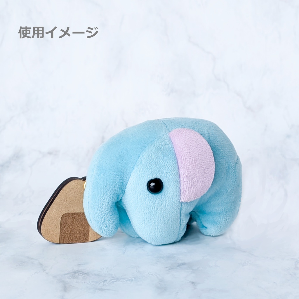 【ぬいのためのお守り】迷子札・おにぎり【スライド式】