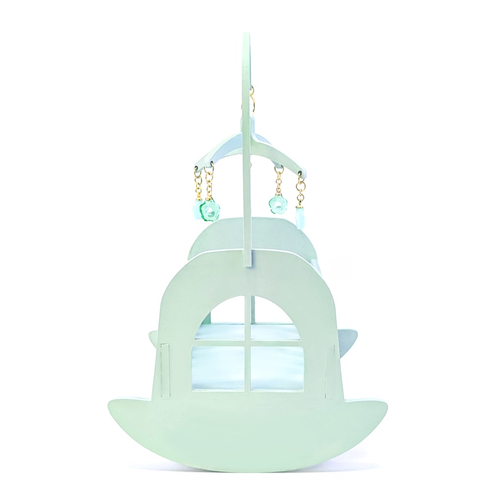 7cmまでのぬい用*ころんとパステルゆりかご