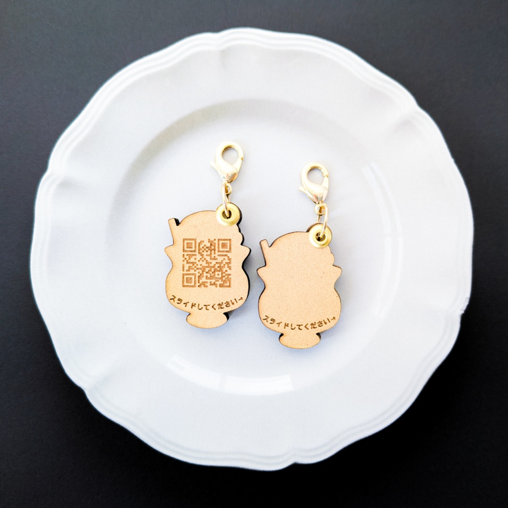 夏の迷子札*クリームソーダ【スライド式】