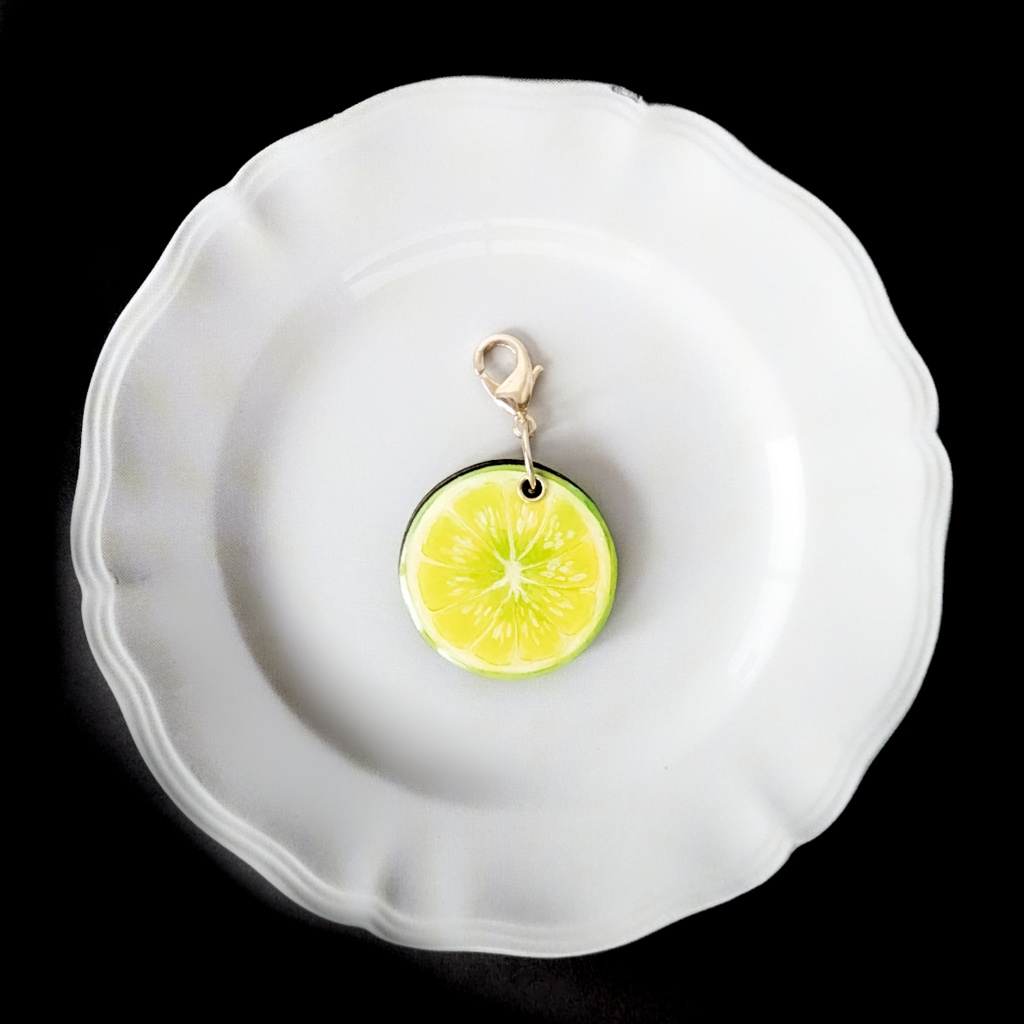 夏の迷子札*シトラス【スライド式】