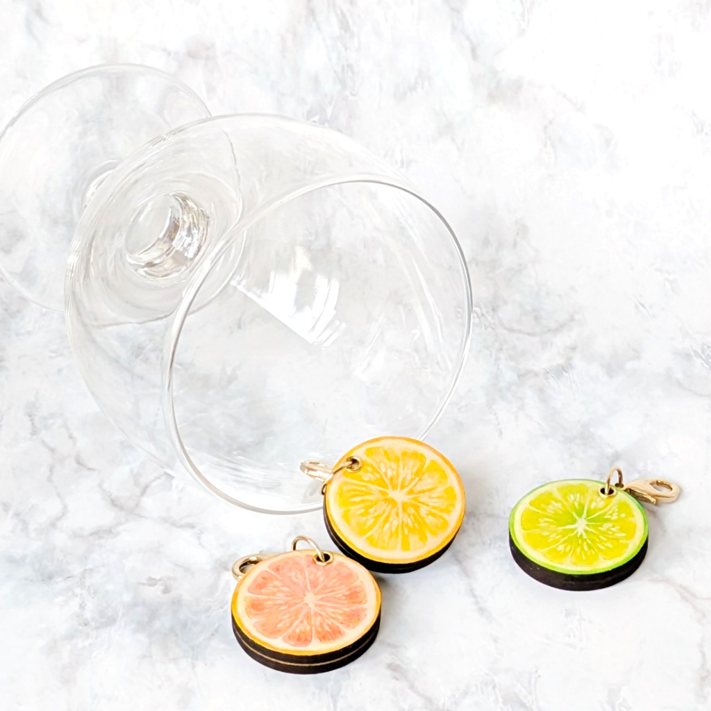 夏の迷子札*シトラス【スライド式】