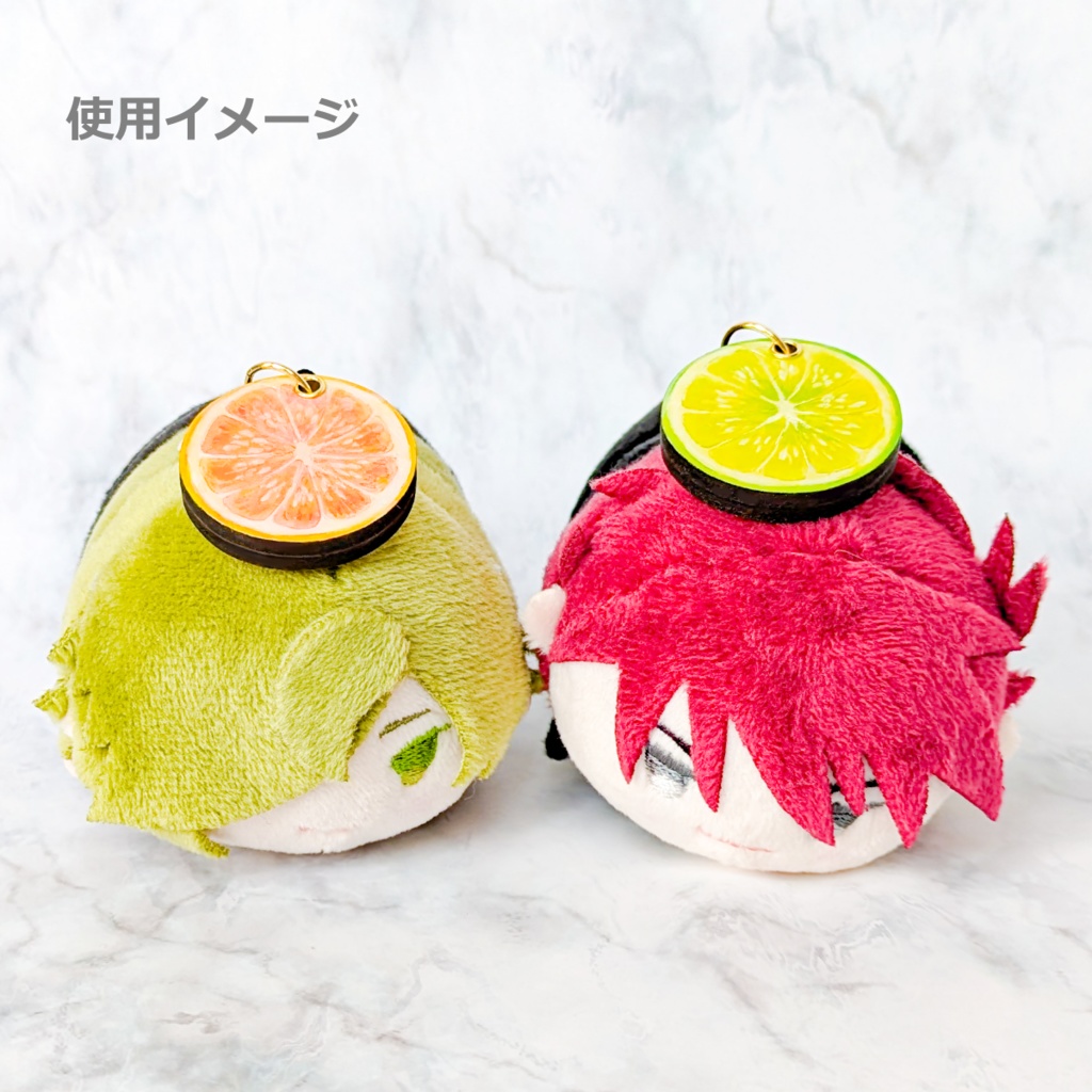 夏の迷子札*シトラス【スライド式】