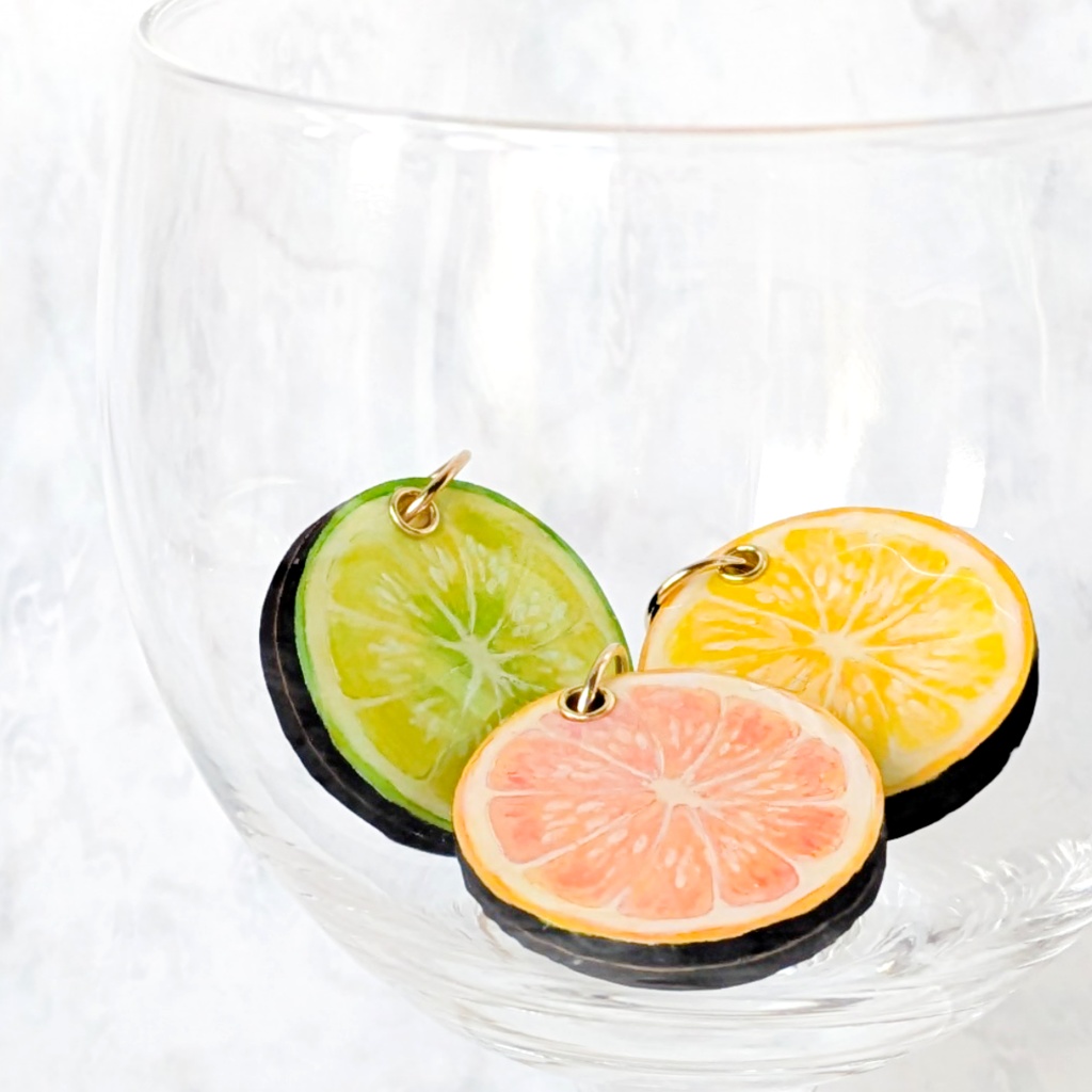 夏の迷子札*シトラス【スライド式】