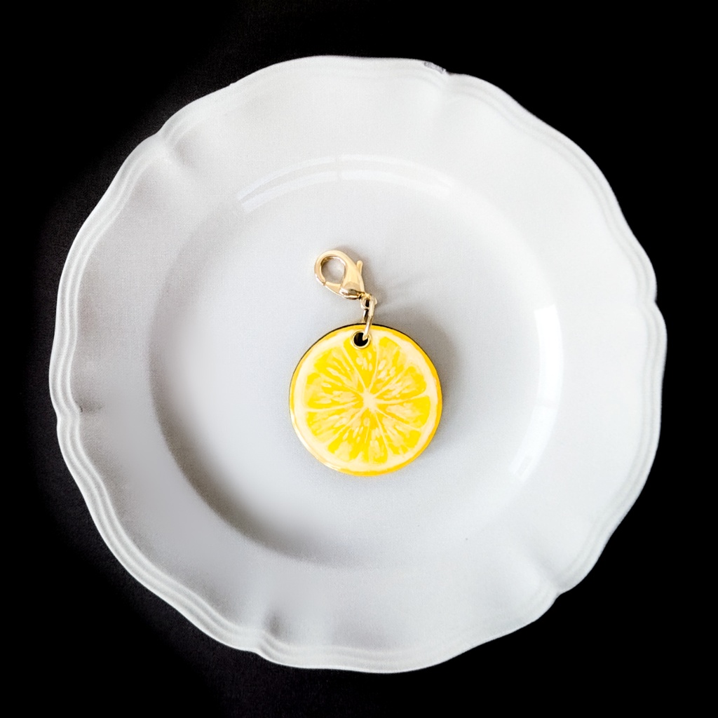 夏の迷子札*シトラス【スライド式】