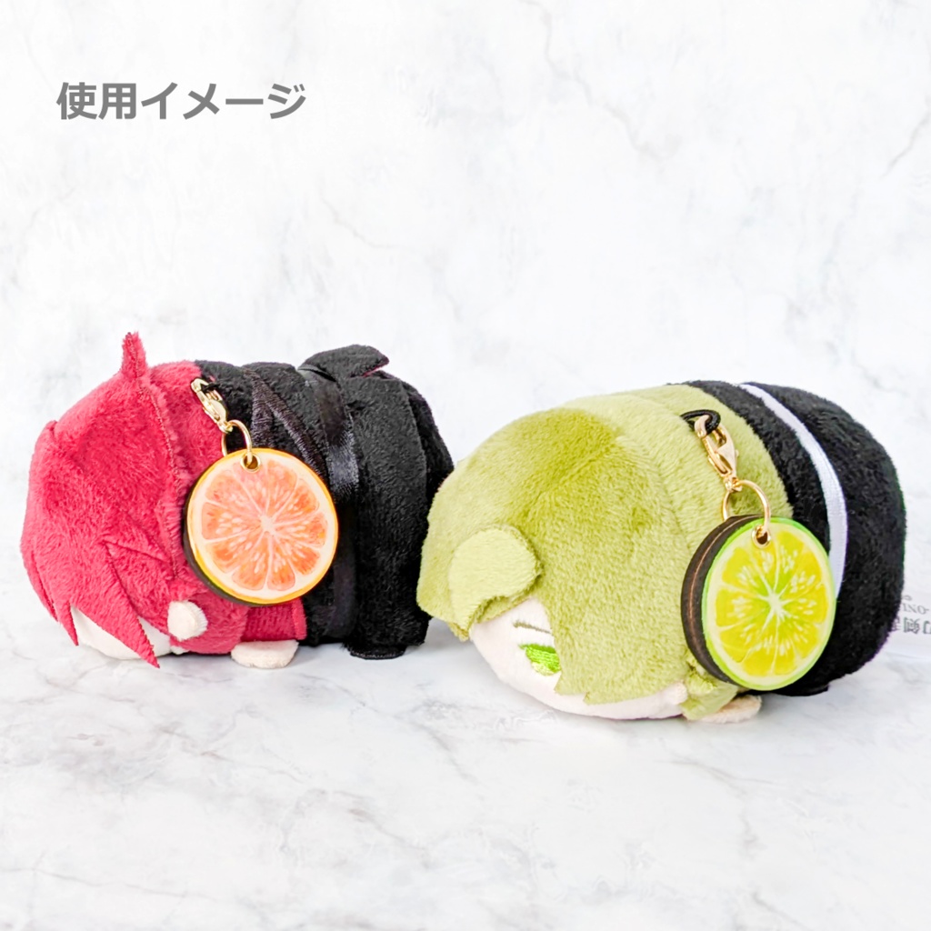 夏の迷子札*シトラス【スライド式】