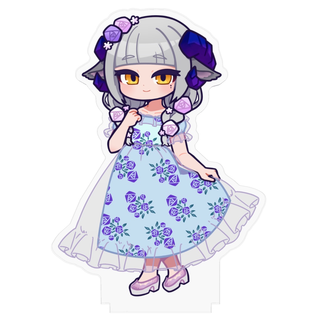 くうねるあそぶ一周年記念衣装アクリルフィギュア【Vtuber】