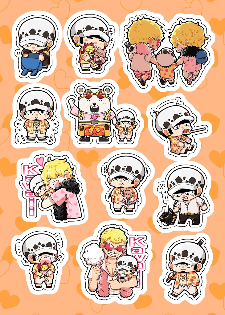 ハーフカットシール_ロー(RED)