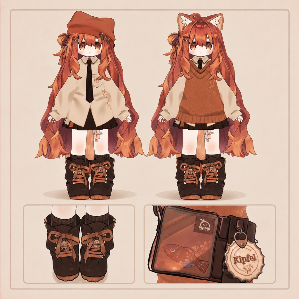 【キプフェル専用】Seasonal Color Collection - デフォルト衣装テクスチャ【アンドロイド対応】