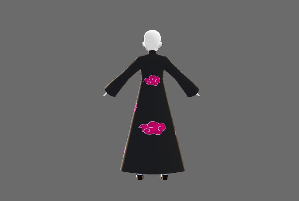Akatsuki Robe (pink clouds)