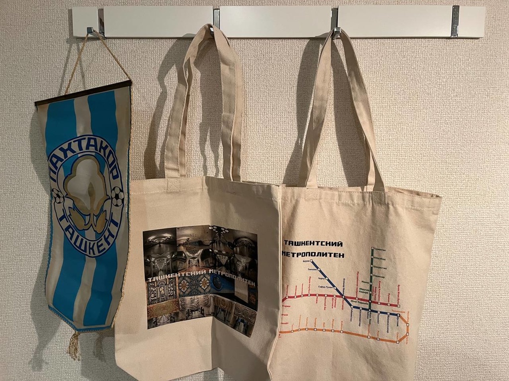 タシケント地下鉄駅盛り合わせ トートバッグ