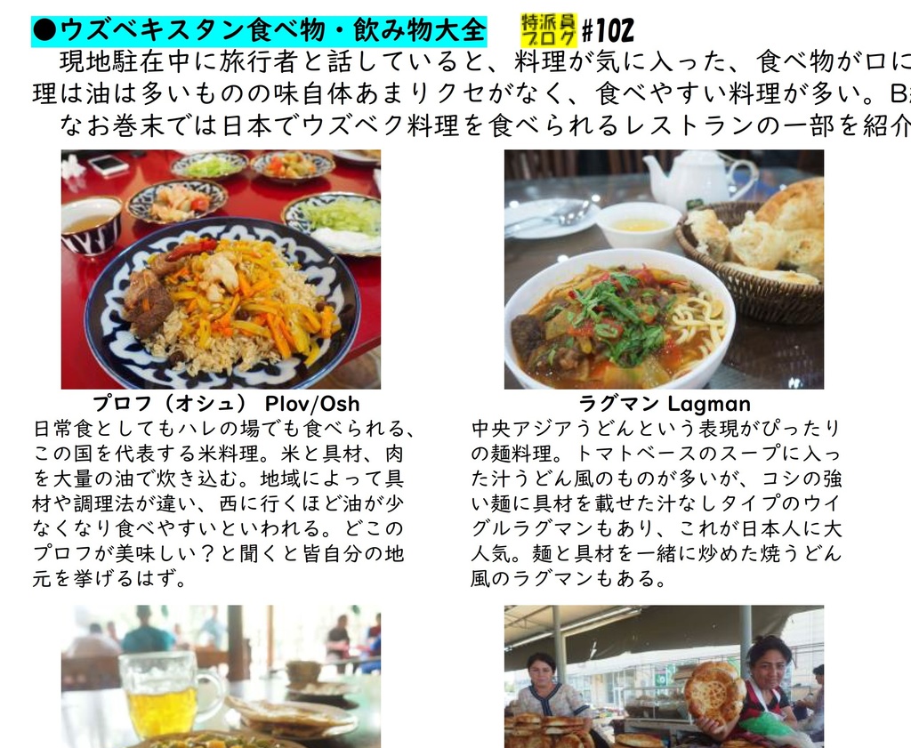 ウズベキスタン裏ガイドブック 全土編 紙+電子版セット