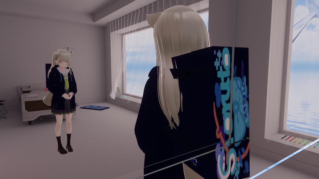 【無料】デコれる♡スクールバック