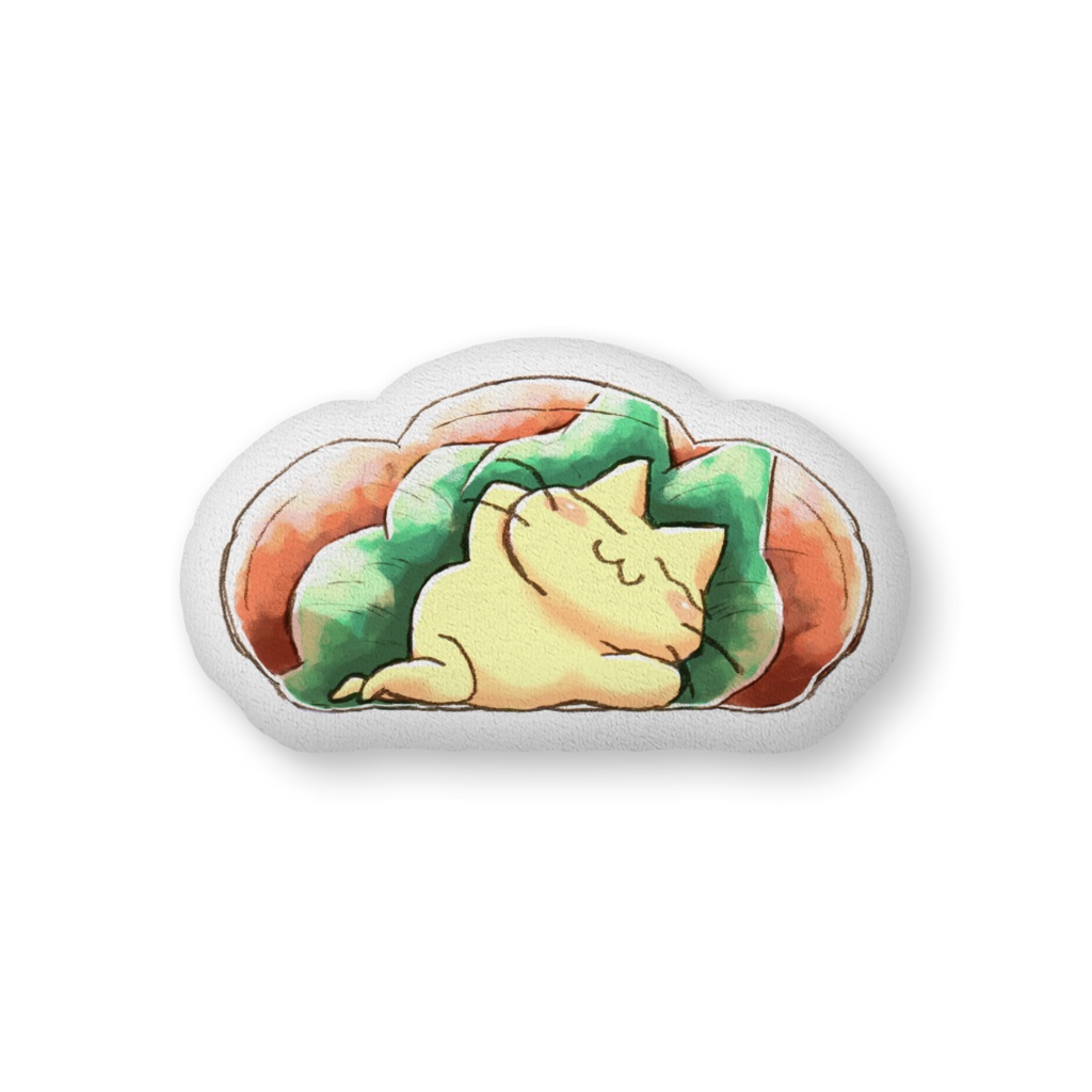 ねこのふかふかクッション