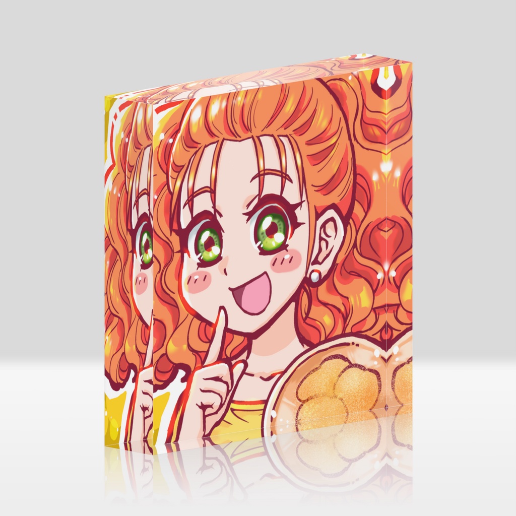 おもち姫 アクリルブロック