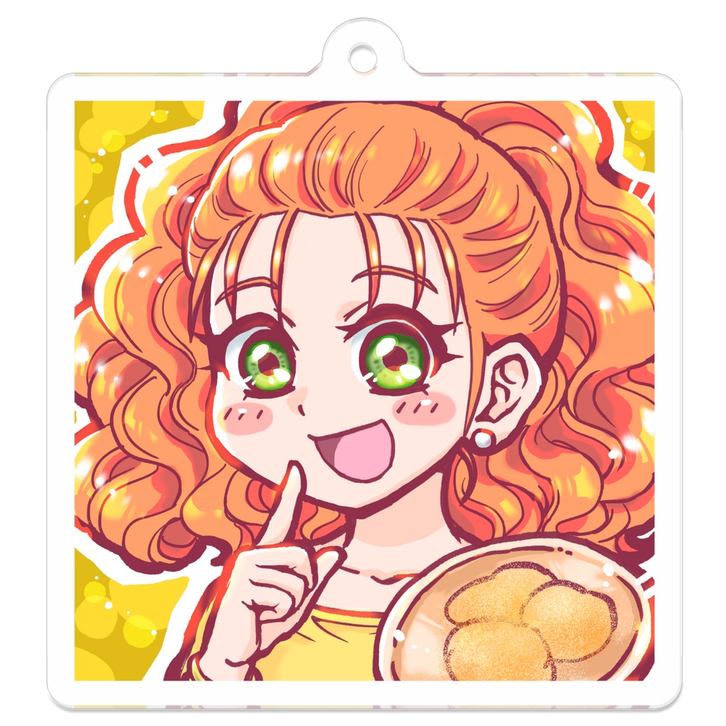 おもち姫 アクリルキーホルダー