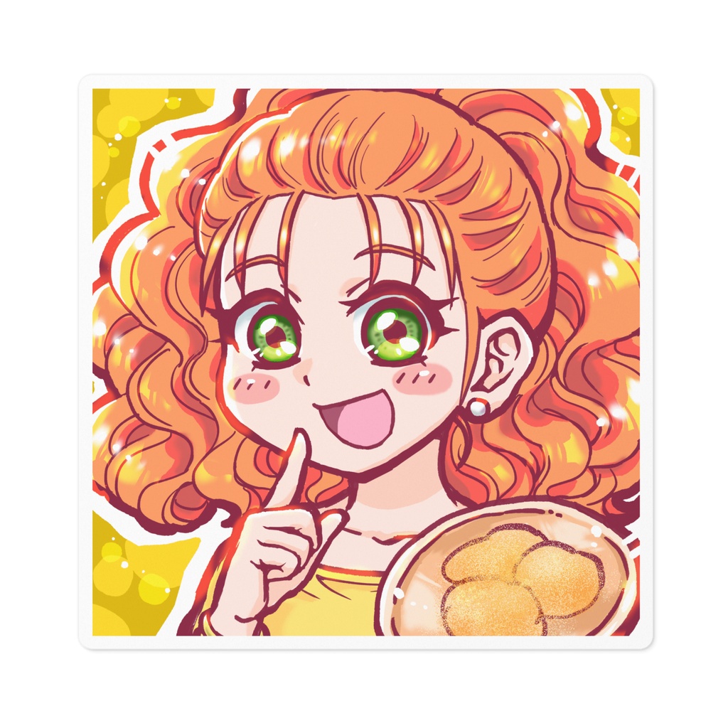 おもち姫 ステッカー