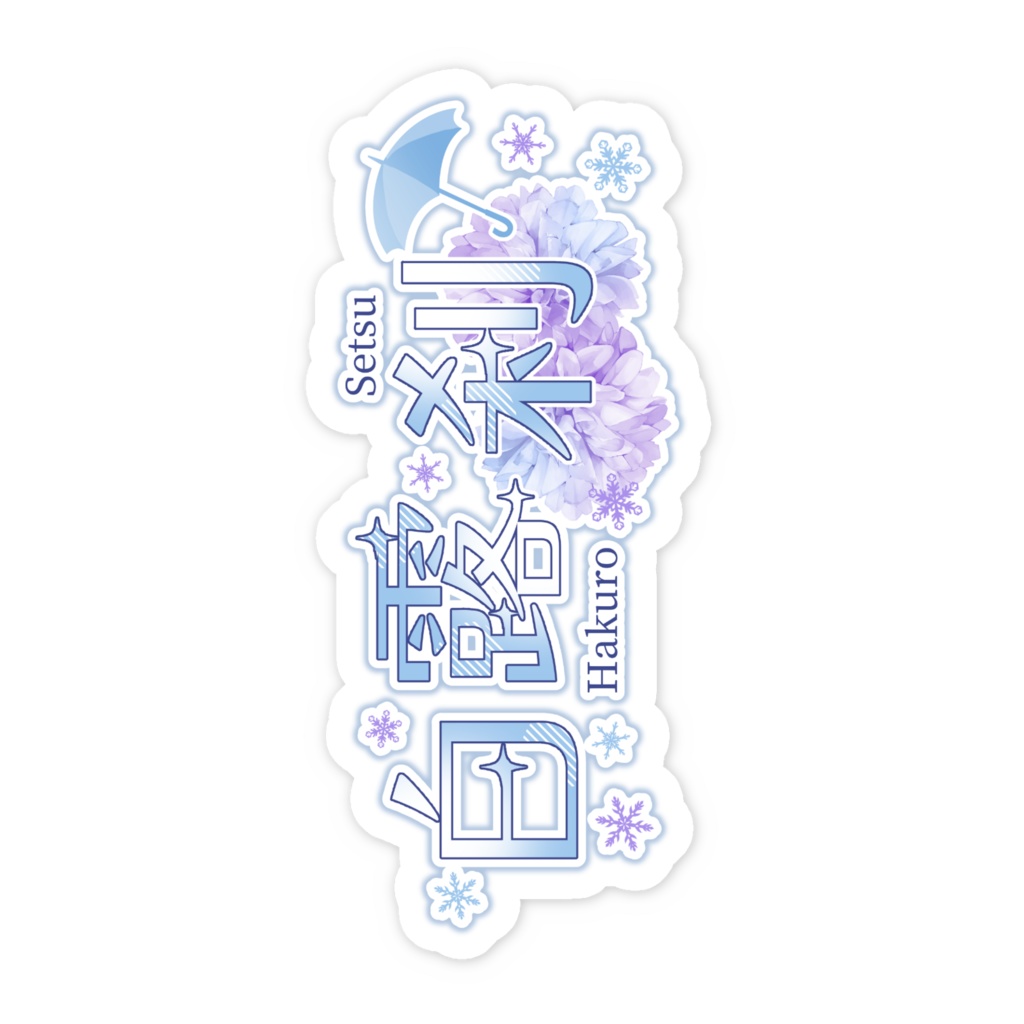 【1周年記念グッズ】スマホステッカー