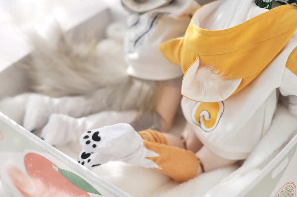 MOE MOE動物園 フードパーカー / MDD/DD サイズ