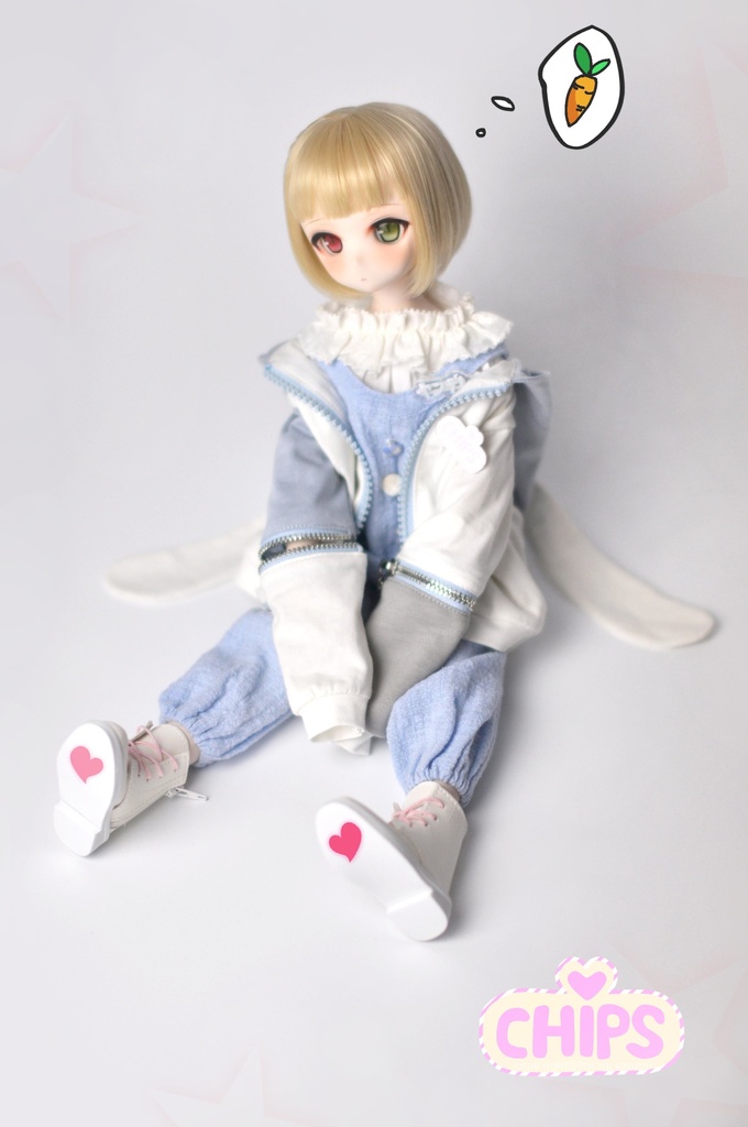 MOE MOE動物園 フードパーカー / MDD/DD サイズ