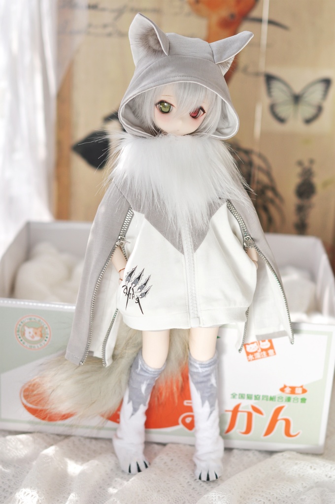 MOE MOE動物園 フードパーカー / MDD/DD サイズ