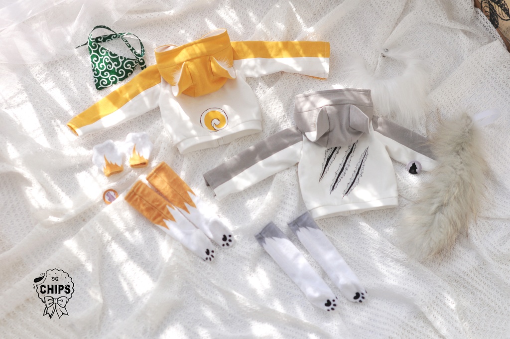 MOE MOE動物園 フードパーカー / MDD/DD サイズ