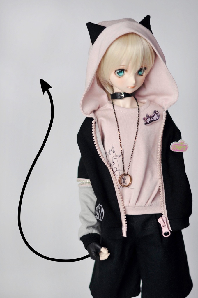 MOE MOE動物園 フードパーカー / MDD/DD サイズ