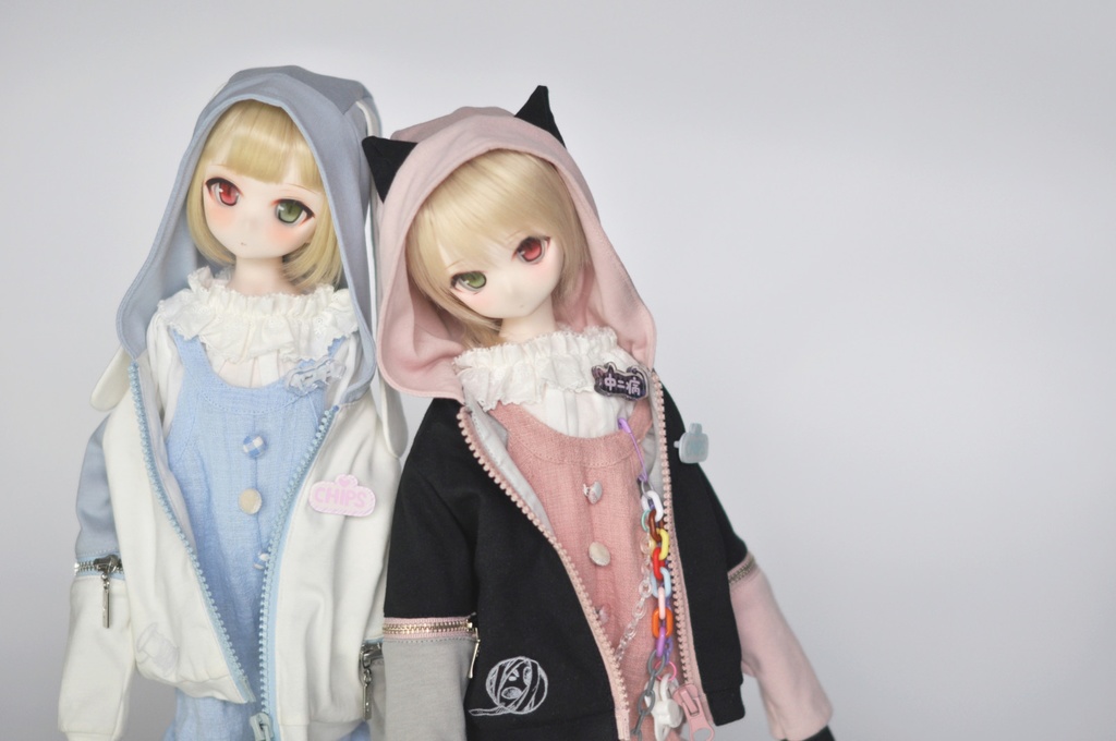 MOE MOE動物園 フードパーカー / MDD/DD サイズ