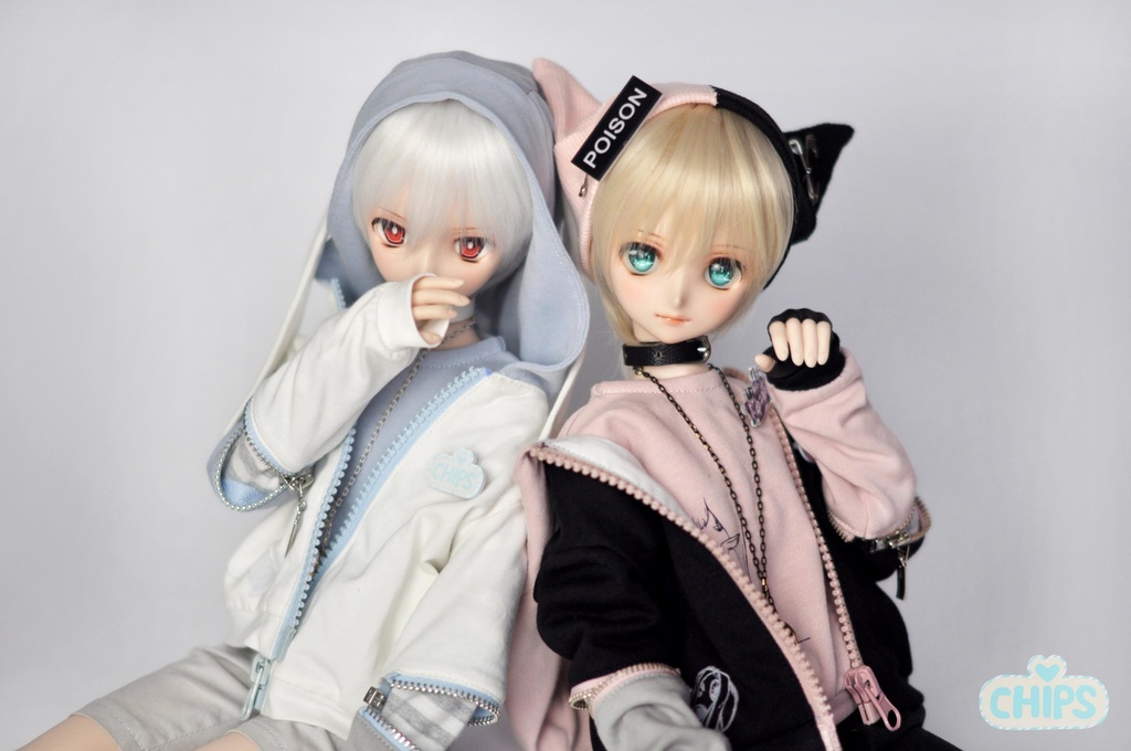 MOE MOE動物園 フードパーカー / MDD/DD サイズ
