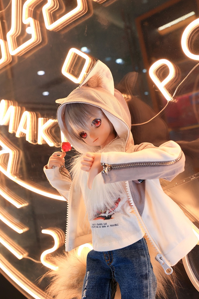 MOE MOE動物園 フードパーカー / MDD/DD サイズ