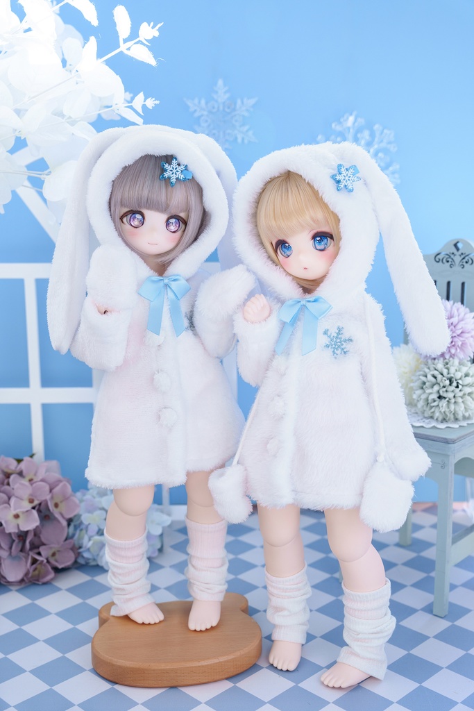 雪兎 セット MDD/SDM、kumako/もちあしサイズ