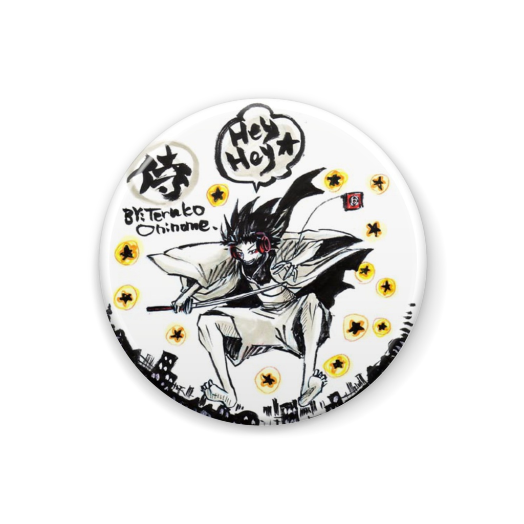 飛侍/缶バッジ