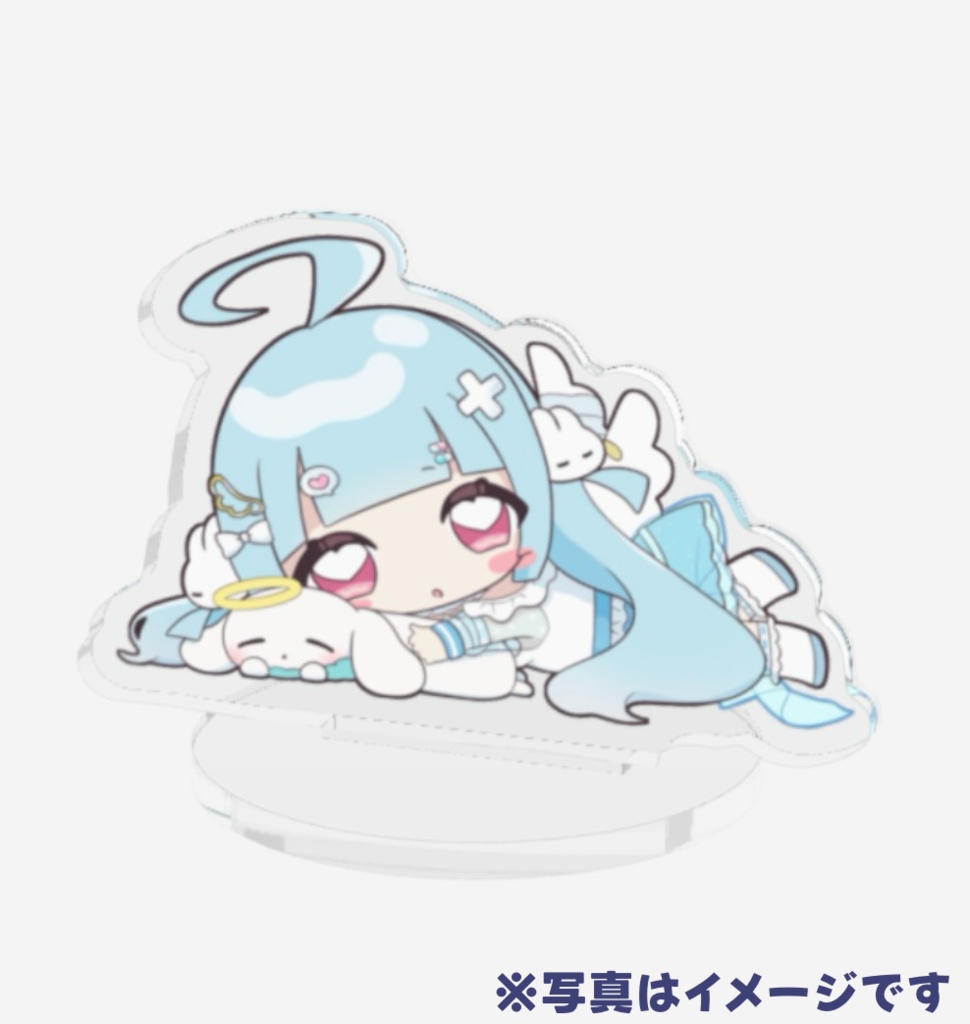 妄堕めぽ-添い寝アクリルスタンド-