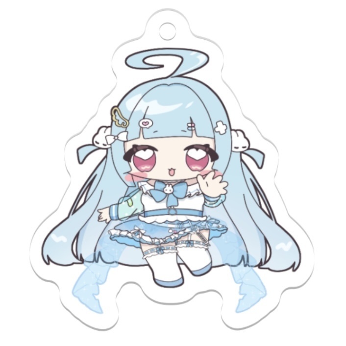 妄堕めぽ-アクリルキーホルダー-