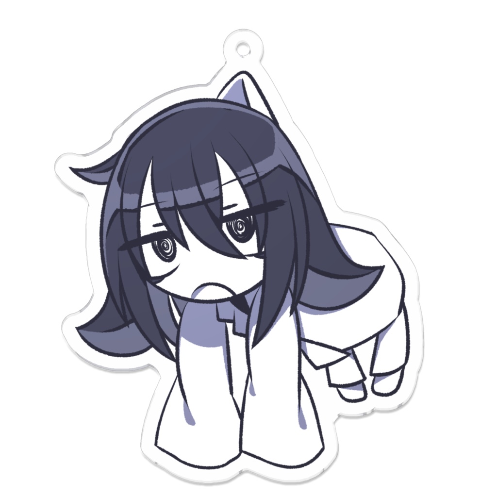 バウ・エレファ 宙ぶらりんアクリルキーホルダー