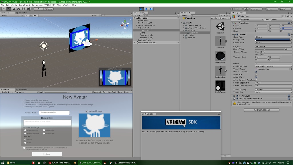 Avatar's animation,Joint and IK instance