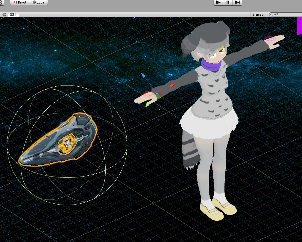 Avatar's animation,Joint and IK instance