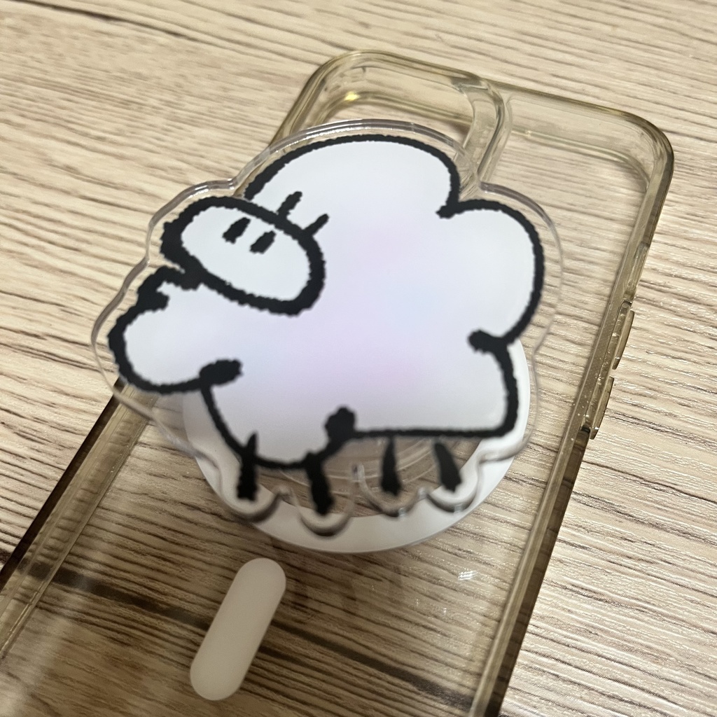ねんねスマホグリップ